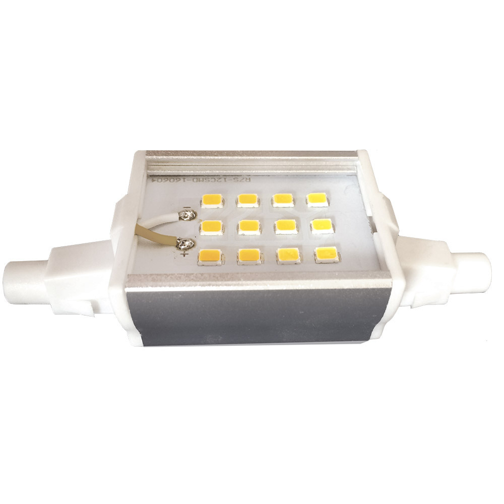 Лампа светодиодная для прожектора Ecola R7S F78 6 Вт 2700К теплый свет 220 В трубка 78 мм (J7PW60ELC)