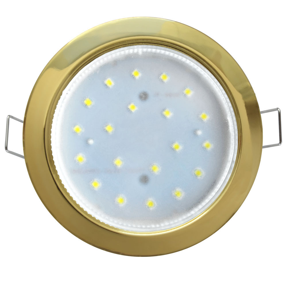 Светильник встраиваемый GX53 золото 10 Вт IP20 Ecola H4 (10 шт.) (FG5310ECB) встраиваемый потолочный светильник приглушаемая светодиодная лампа с антибликовым покрытием освещение для гостиной спальни отеля кафе