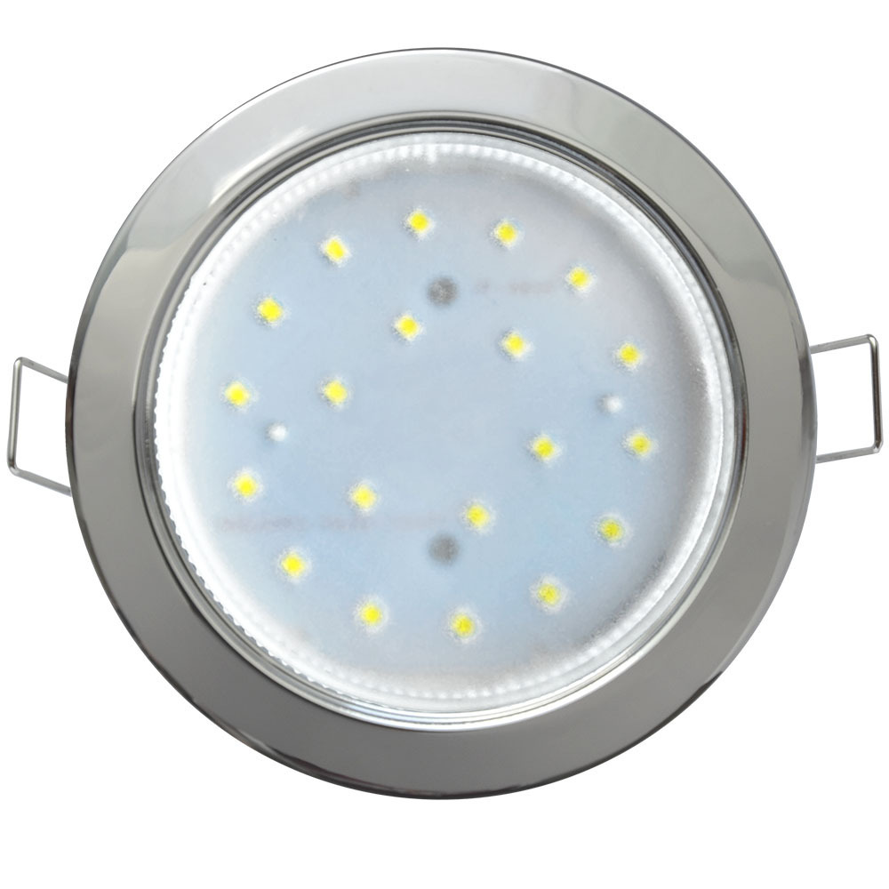 Светильник встраиваемый GX53 хром 10 Вт IP20 Ecola H4 (10 шт.) (FC5310ECB) встраиваемый потолочный светильник приглушаемая светодиодная лампа с антибликовым покрытием освещение для гостиной спальни отеля кафе