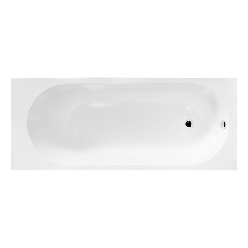 Ванна акриловая 1Marka Monck 160х70 см без ножек (01атл1670)