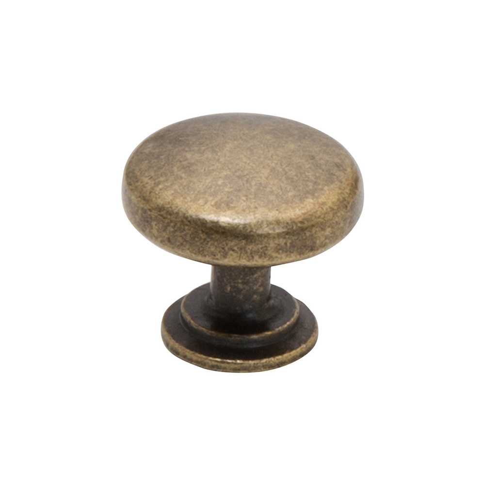 Ручка-кнопка мебельная Kerron Classic d30 мм металлическая оксидированная бронза (RK-089 OAB) ручка кнопка kerron цвет бронза