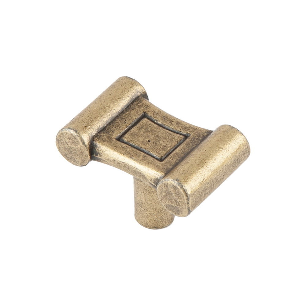 Ручка-кнопка мебельная Kerron Classic 35 мм металлическая оксидированная бронза (RK-057 OAB)