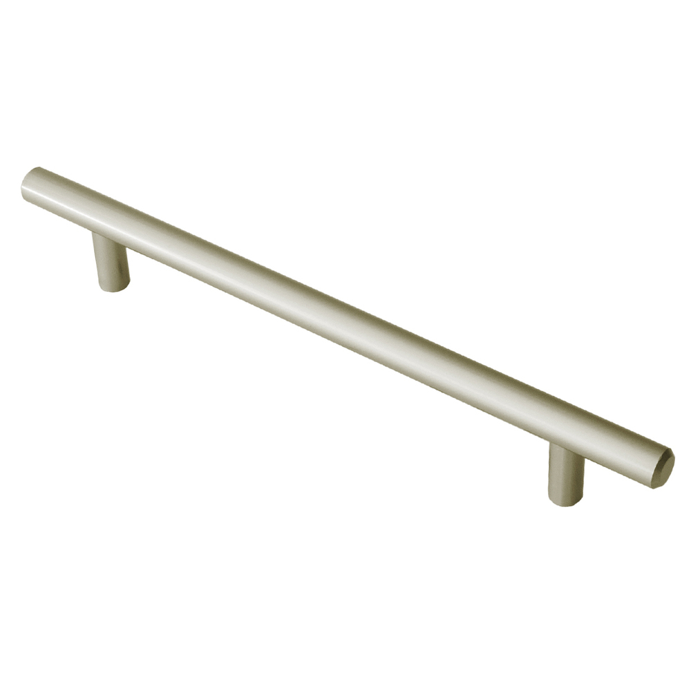 Ручка-рейлинг мебельная Kerron Metallic 220 мм металлическая матовый никель (R-3020-160 SN)
