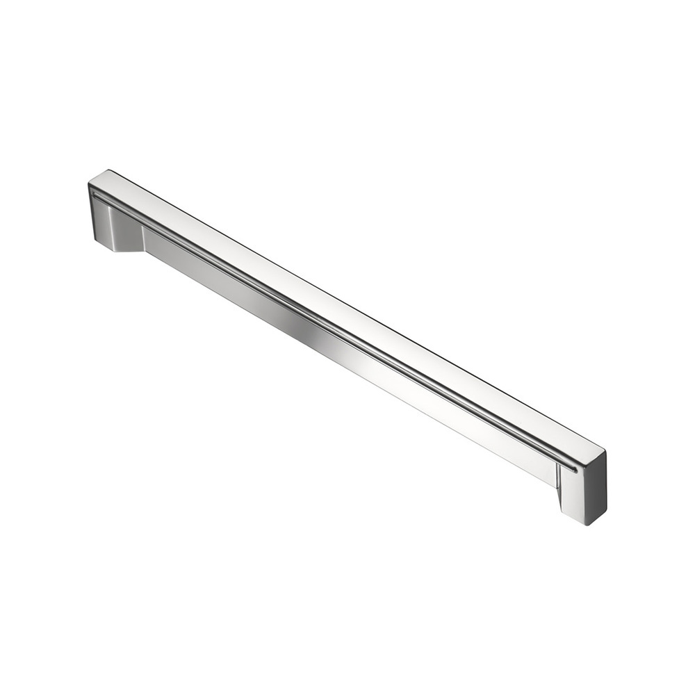 

Ручка-рейлинг мебельная Kerron Metallic 175 мм металлическая хром (R-3060-160)