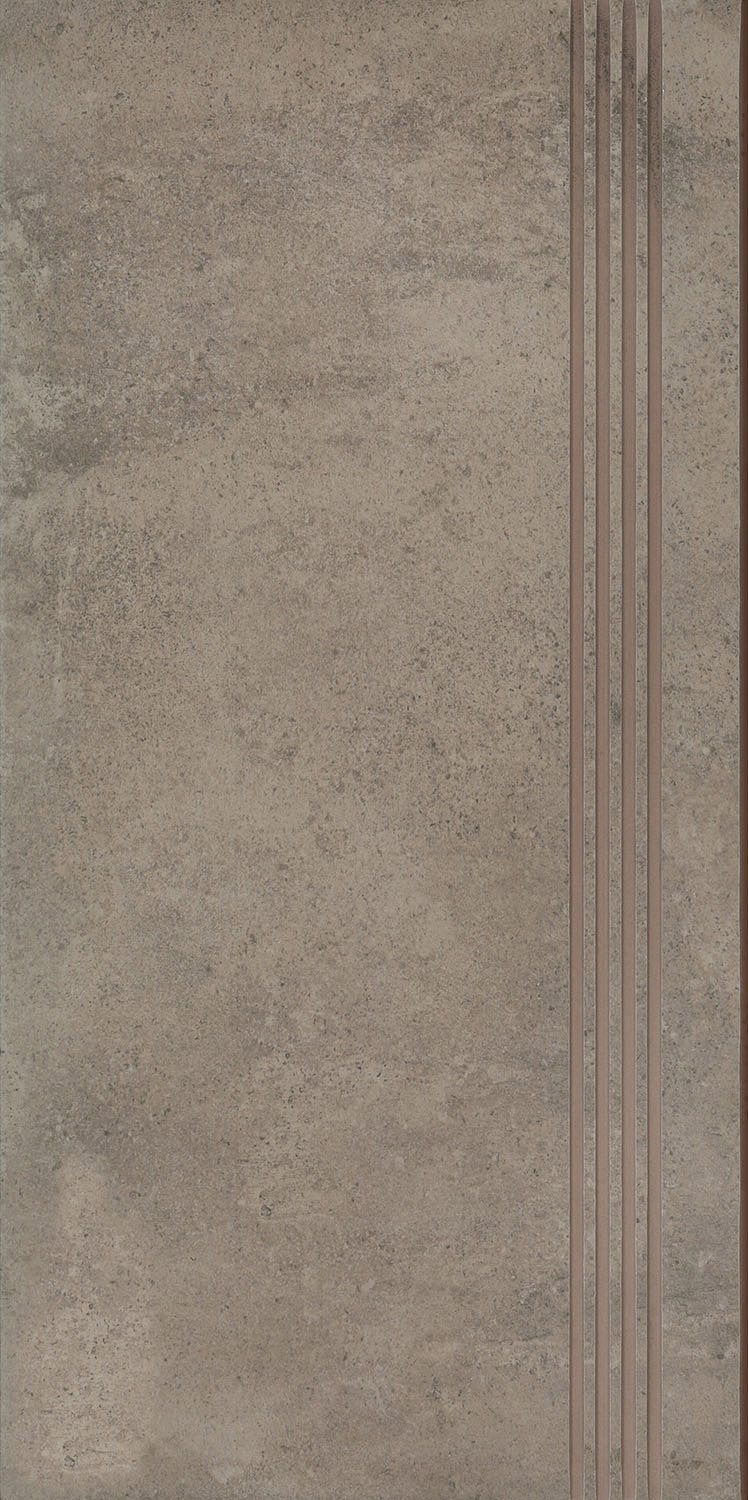 фото Керамогранит ступень cersanit lofthouse серый 60х30 см