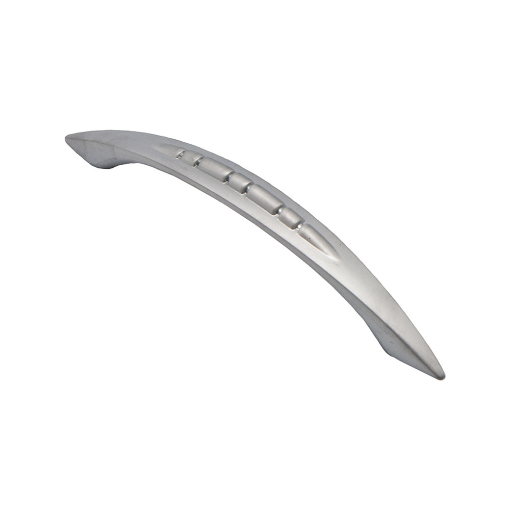 Ручка-скоба мебельная Kerron Metallic 120 мм металлическая матовый хром (S-2330-96 SC)