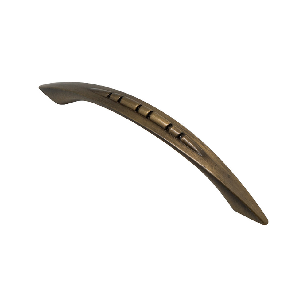 Ручка-скоба мебельная Kerron Metallic 120 мм металлическая античная бронза (S-2330-96 AB)