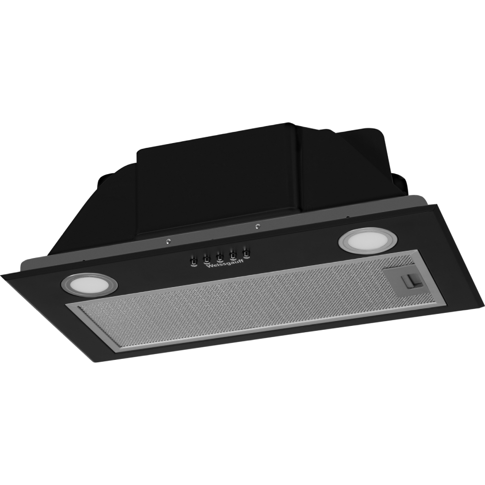 Кухонная вытяжка встраиваемая Weissgauff Box 60 см черная (Box 850 BL ...