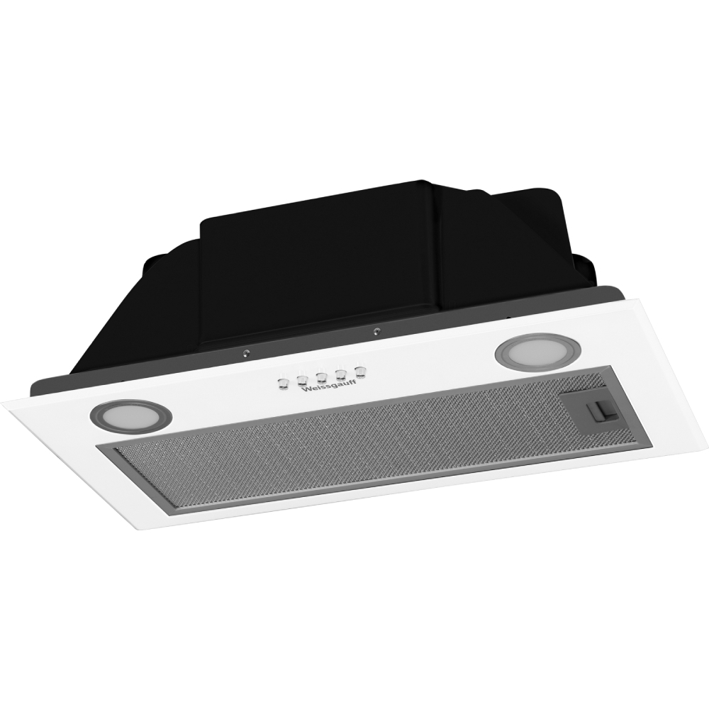 Кухонная вытяжка встраиваемая Weissgauff Box 60 см белая (Box 850 WH ...