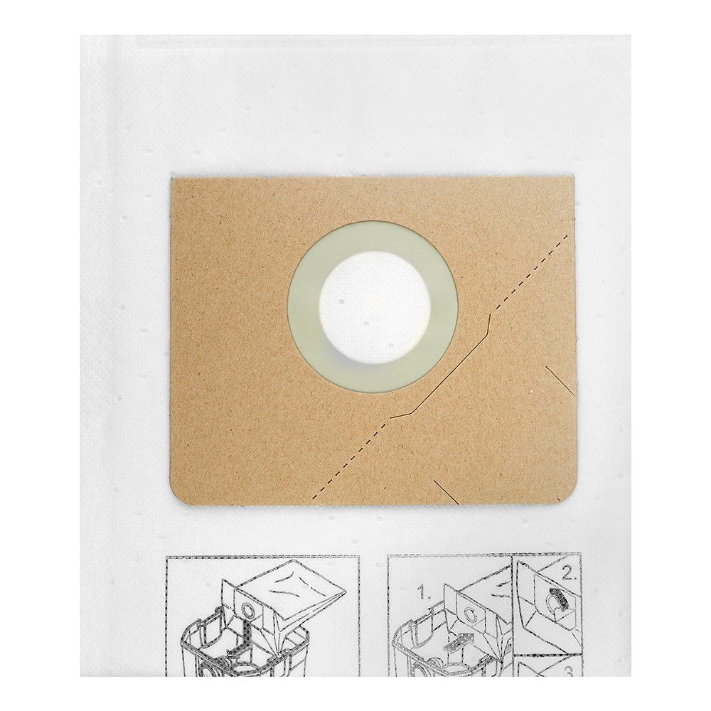Мешок для пылесоса Karcher (6.907-469.0) к пылесосам серии NT флис (5 шт.) фильтр мешки бумажные для nt 20 1 classic 10 шт karcher 9 755 360 0