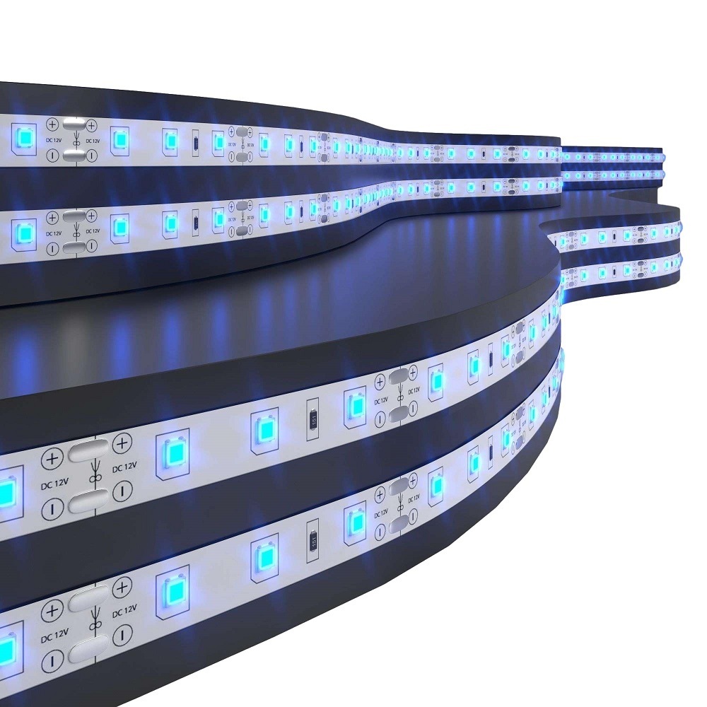 Лента светодиодная SMD 2835 синий свет 12 В 4,8 Вт/м 5 м IP65 Elektrostandard (a040999) светодиодная лента daybetter с bluetooth 12 в постоянного тока светодиодное освещение для комнаты гибкая лента для ламп 5 м 10 м 15 м лента для подсве