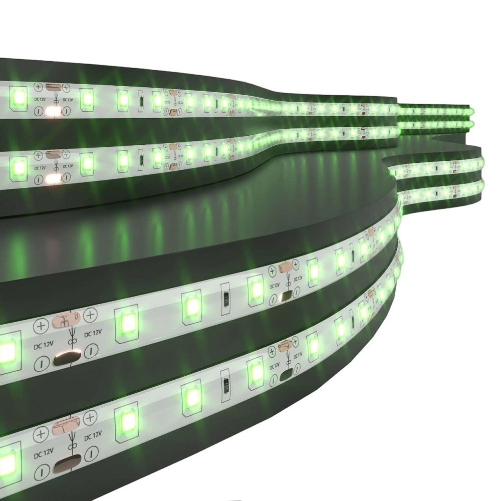 фото Лента светодиодная smd 2835 elektrostandard (a040997) зеленый свет 4,8 вт 12 в ip65 5 м влагозащищенная