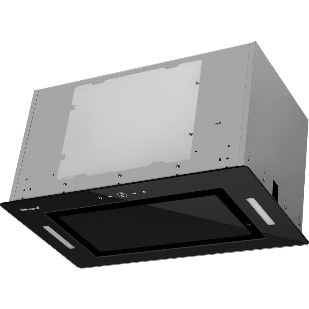 Кухонная вытяжка встраиваемая Weissgauff Aura 60 см черная (Aura 850 BL ...