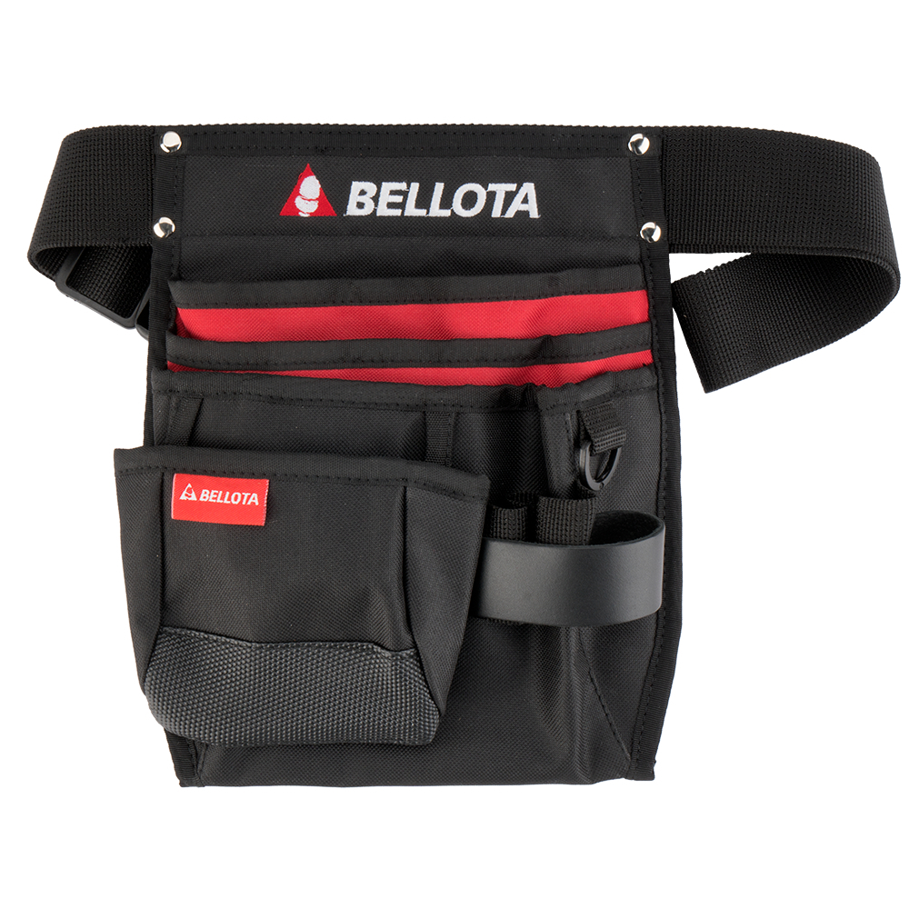 Сумка поясная для инструментов Bellota (PN4BOL) с ремнем 4 отделения 330х230х80 мм сумка поясная для инструментов bellota pntool 4 отделения 165х230х40 мм