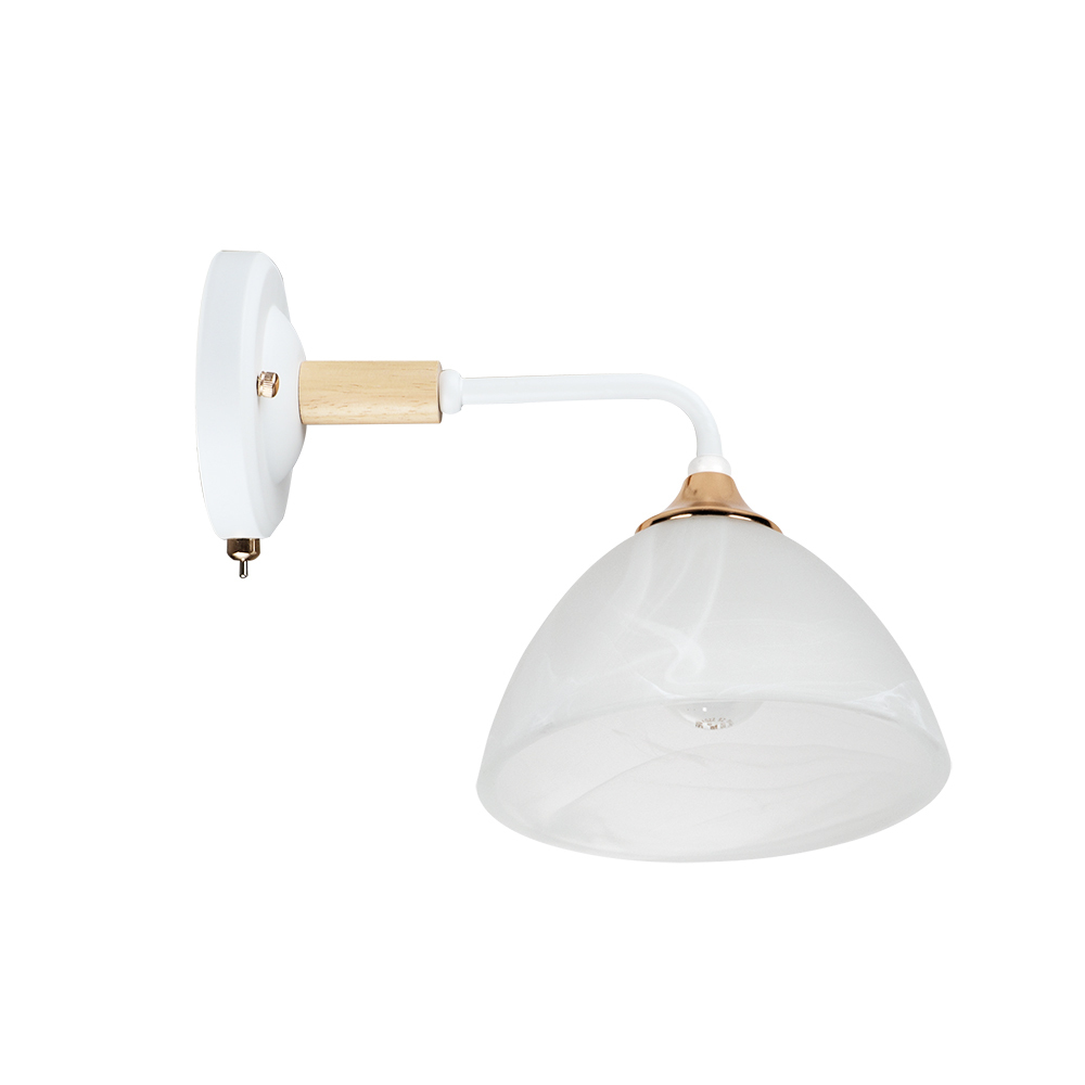 фото Бра arte lamp matthew (a5032ap-1br) e27 40 вт 230 в белое ip20