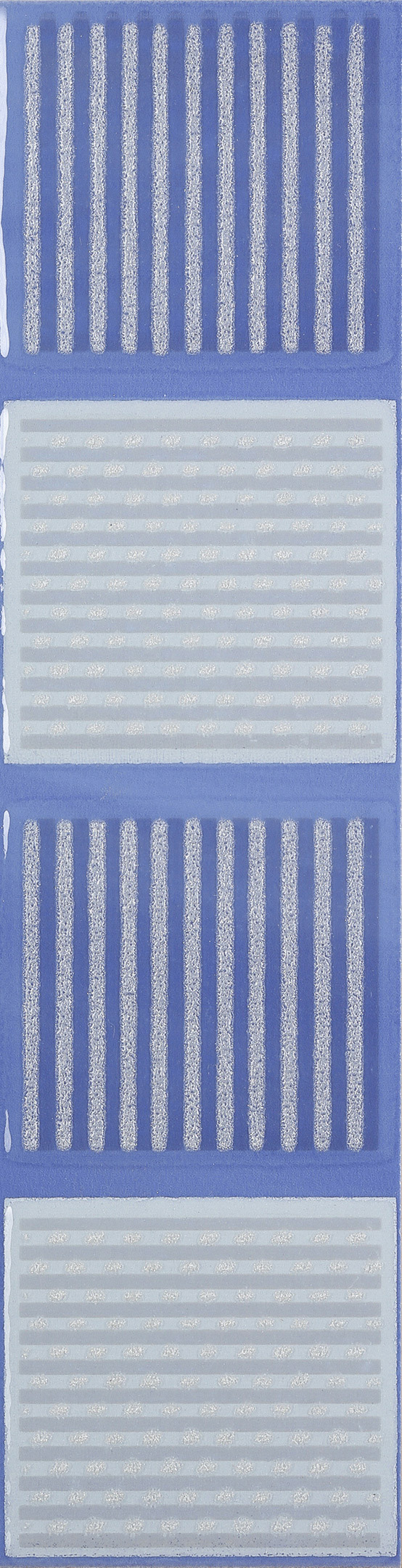 Плитка бордюр Axima Агата B голубая 25х6,5 см
