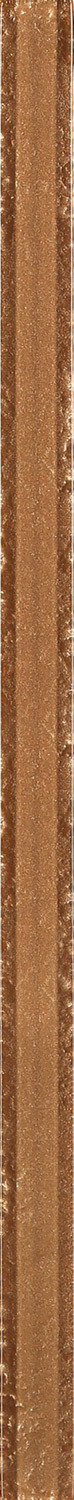 Плитка бордюр Керамин Акцент 3 стеклянная бежевая 400x20x8,5 мм