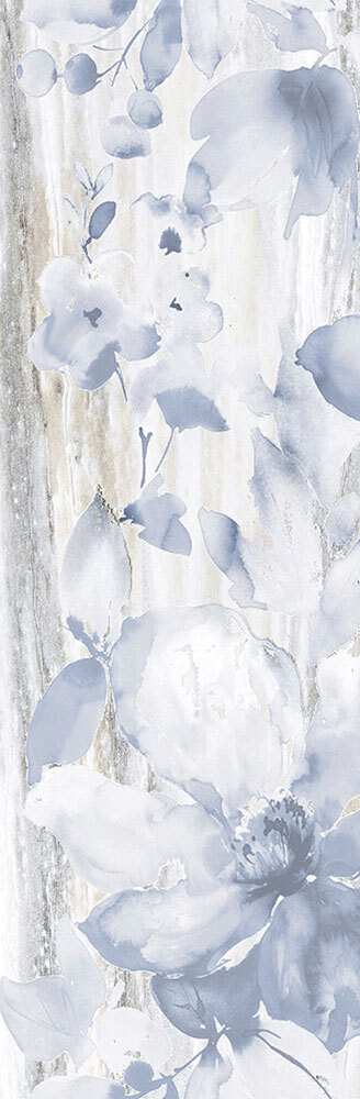 Плитка декор Нефрит Джордан голубая 1 600х200х9 мм