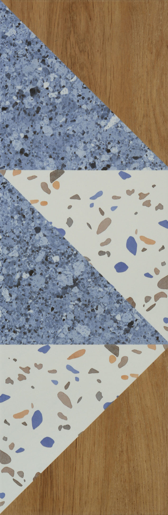 Плитка декор Нефрит Террацио синяя 600x200x9 мм плитка настенная нефрит керамика террацио песочный 20x60