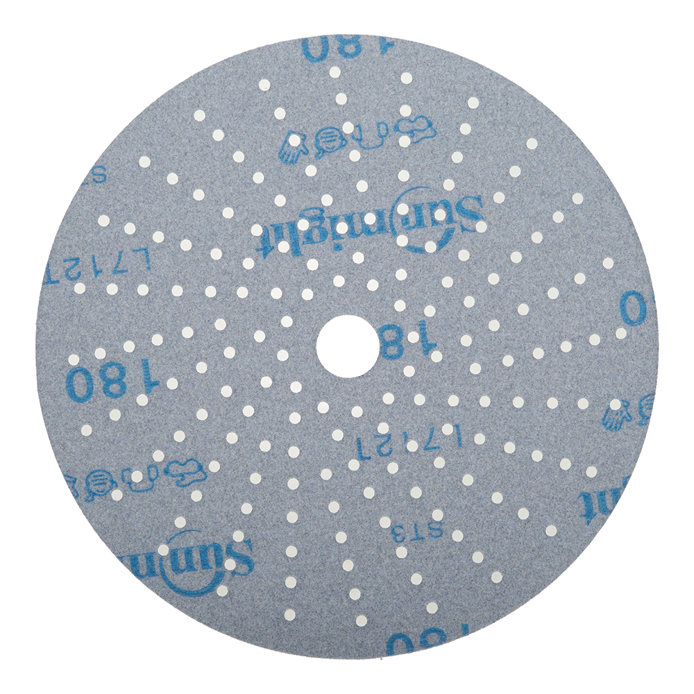 Диск шлифовальный Sunmight Ceramic d150 мм P180 на липучку пленочная основа (5 шт.) диск шлифовальный starcke d150 мм p180 на липучку перфорированный 5 шт