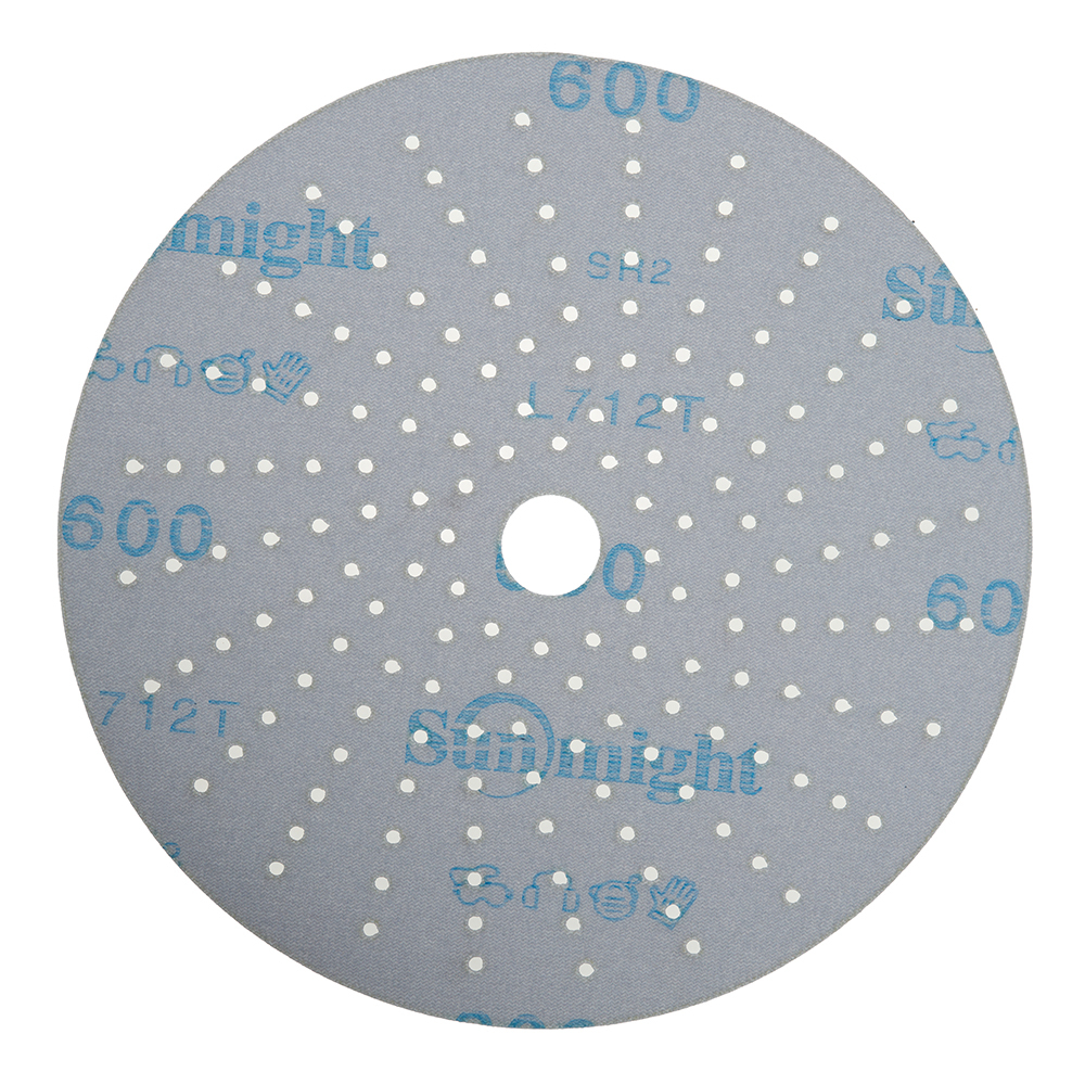 Диск шлифовальный Sunmight Ceramic d150 мм P600 на липучку пленочная основа (5 шт.) диск шлифовальный по металлу 180х22 2 мм bosch 2 608 600 315