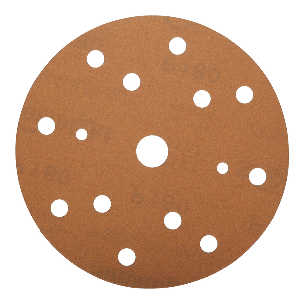 Диск шлифовальный Sunmight Gold d150 мм P180 на липучку бумажная основа (5 шт.) диск шлифовальный starcke d150 мм p180 на липучку перфорированный 5 шт