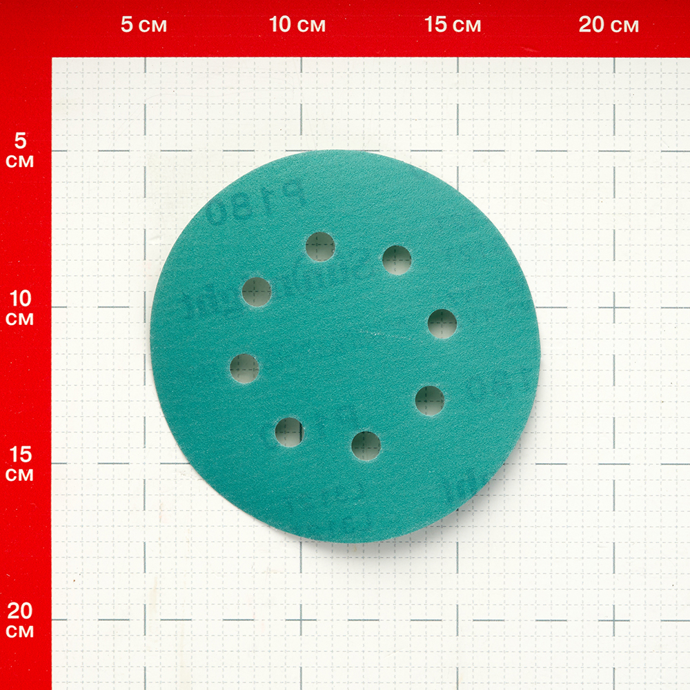 Диск шлифовальный Sunmight Film d125 мм P180 на липучку пленочная основа (5 шт.) Вид№4