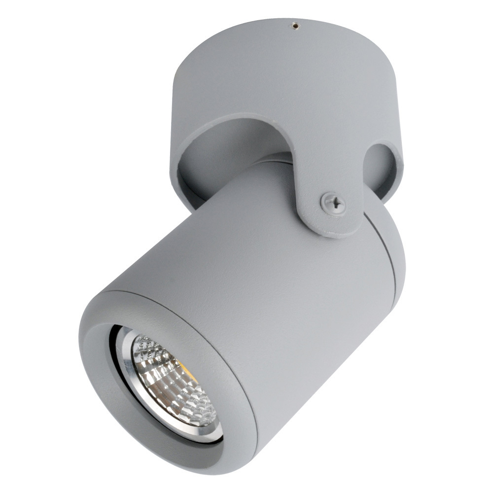 

Спот Arte Lamp Libra GU10 50 Вт 1 кв.м серый IP20 (A3316PL-1GY)
