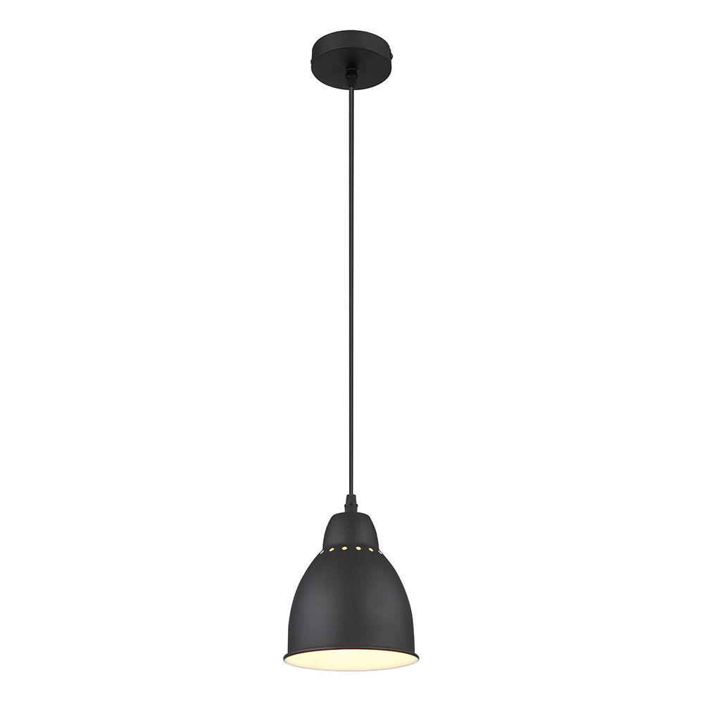 Светильник подвесной Arte Lamp Braccio E27 60 Вт 2 кв.м черный IP20 (A2054SP-1BK) светильник подвесной arte lamp braccio e27 60 вт 2 кв м черный ip20 a2055sp 1bk