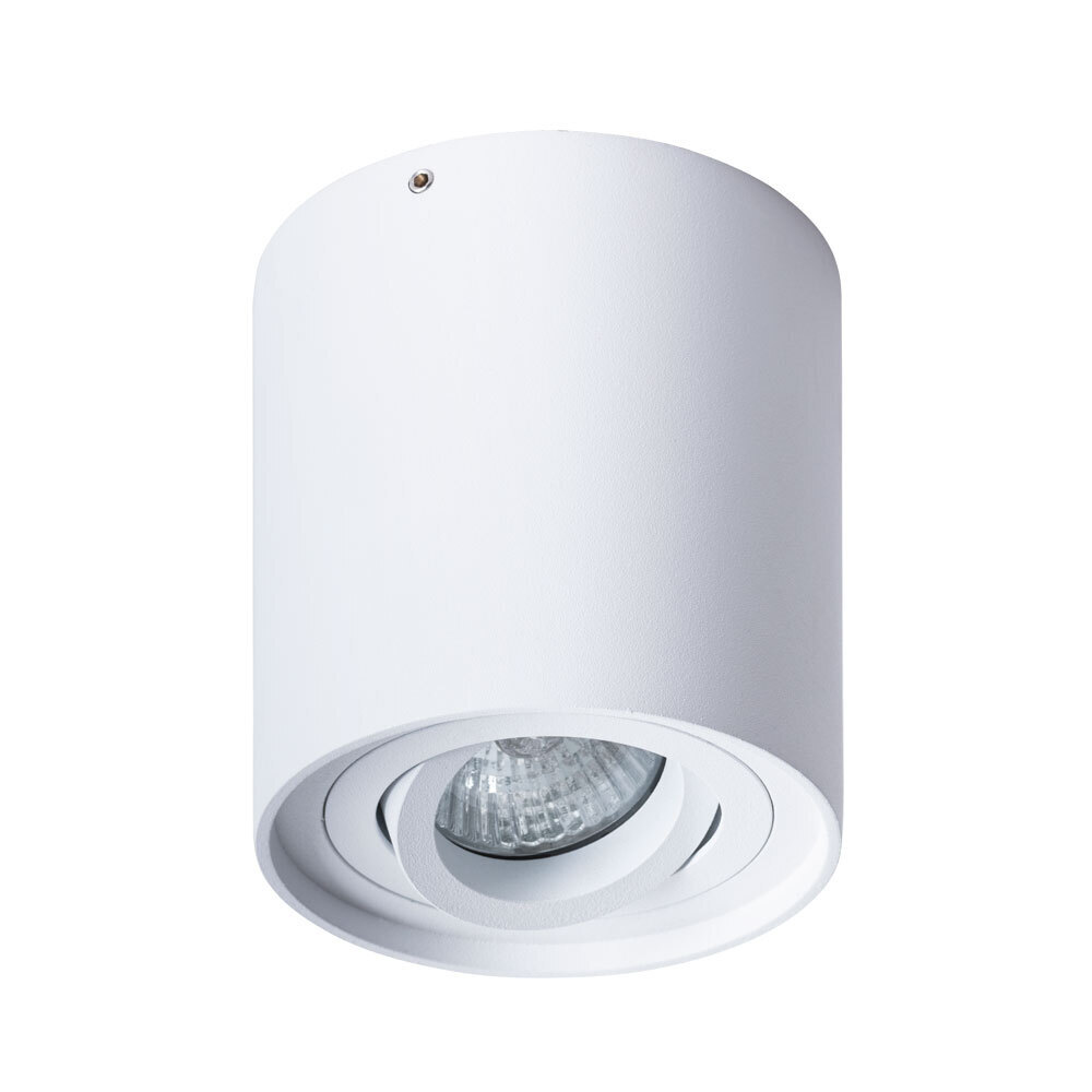 Светильник потолочный Arte Lamp Falcon GU10 50 Вт 1 кв.м белый IP20 (A5645PL-1WH)