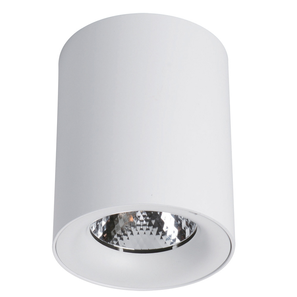 Светильник светодиодный потолочный Arte Lamp Facile 3000 К 12 Вт 2 кв.м белый IP20 (A5112PL-1WH) точечный потолочный светильник kanlux ajas dso b
