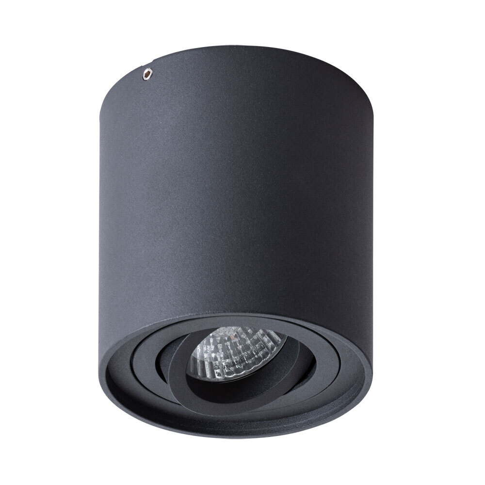 Светильник потолочный Arte Lamp Falcon GU10 50 Вт 1 кв.м черный IP20 (A5645PL-1BK) светильник точечный накладной elektrostandard dln101 gu10 2 м² цвет чёрный