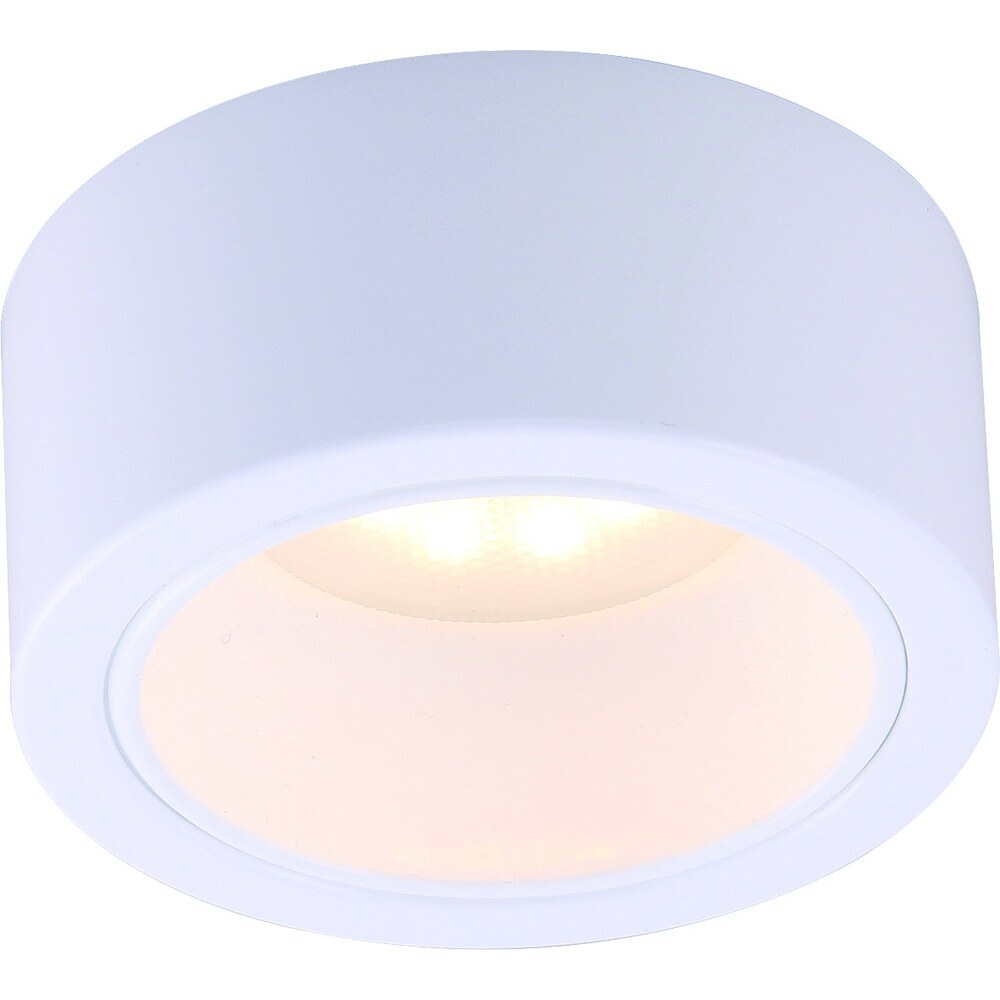 Светильник потолочный Arte Lamp Effetto GX53 11 Вт 1 кв.м белый IP20 (A5553PL-1WH) потолочный светильник artelamp effetto a5553pl 1wh белый