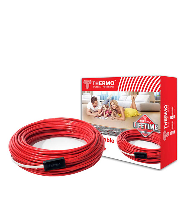 фото Теплый пол thermo thermocable 12-15 кв.м 1500 вт 73 м