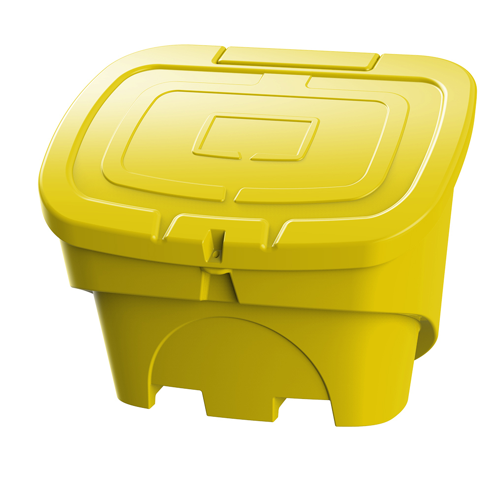 Ящик для песка и реагентов полиэтиленовый Polimer Group желтый 400 л подземная топливная емкость polimer group dt 2000