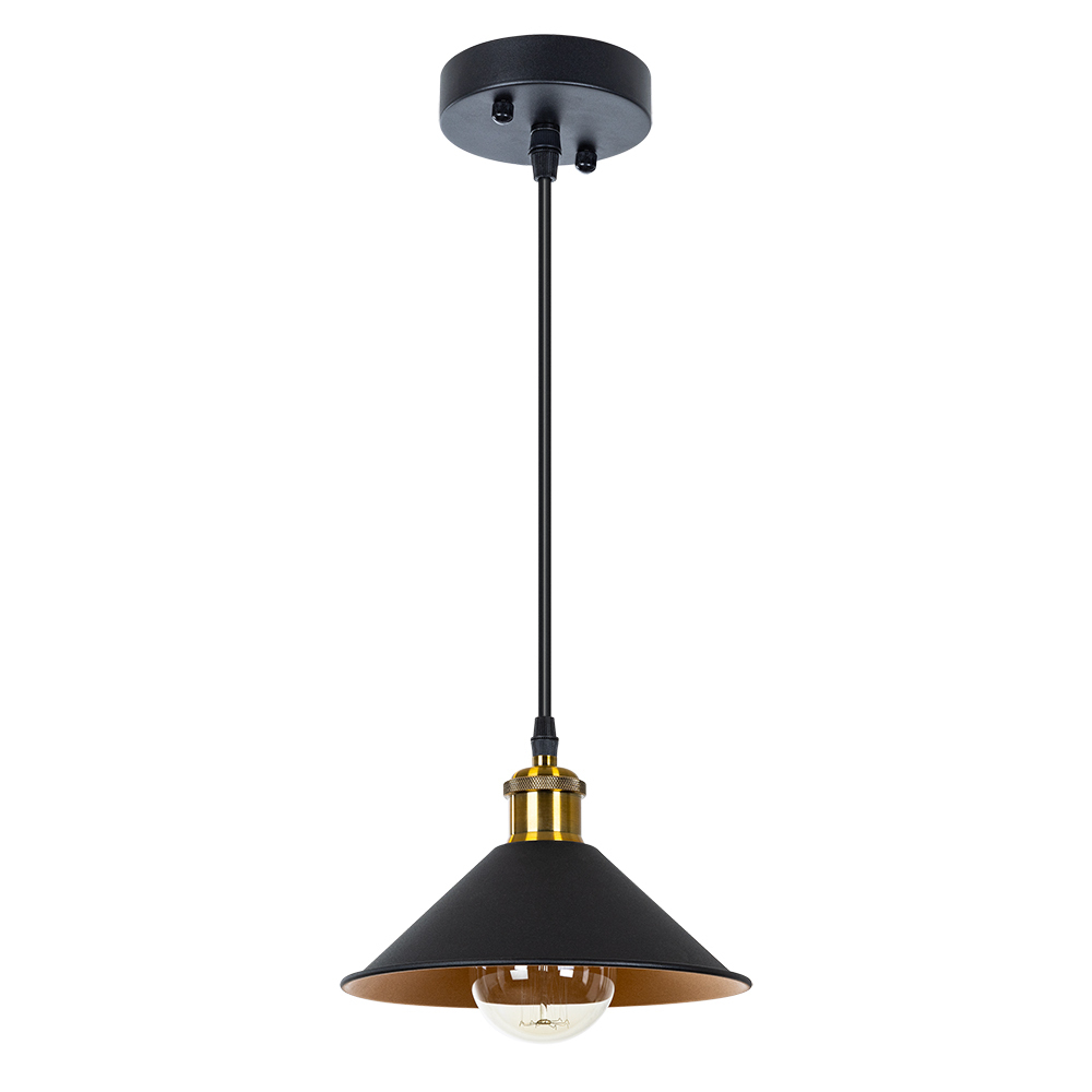 фото Светильник подвесной arte lamp cappello e27 60 вт 2 кв.м черный ip20 (a7037sp-1bk)