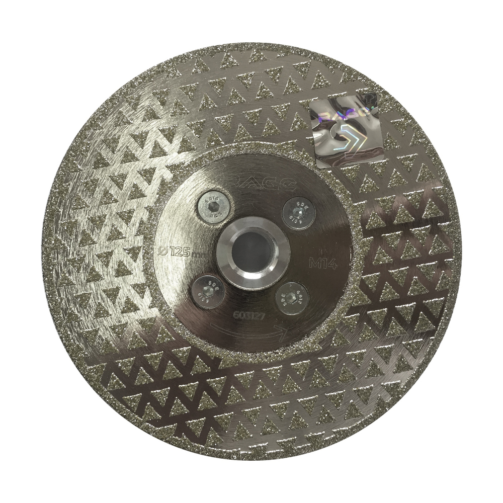 Диск алмазный по керамограниту Rage by Vira (603127) 125x22,23x2,2 мм сплошной сухой рез диск алмазный по керамограниту rage by vira турбированный 1 8x180 мм