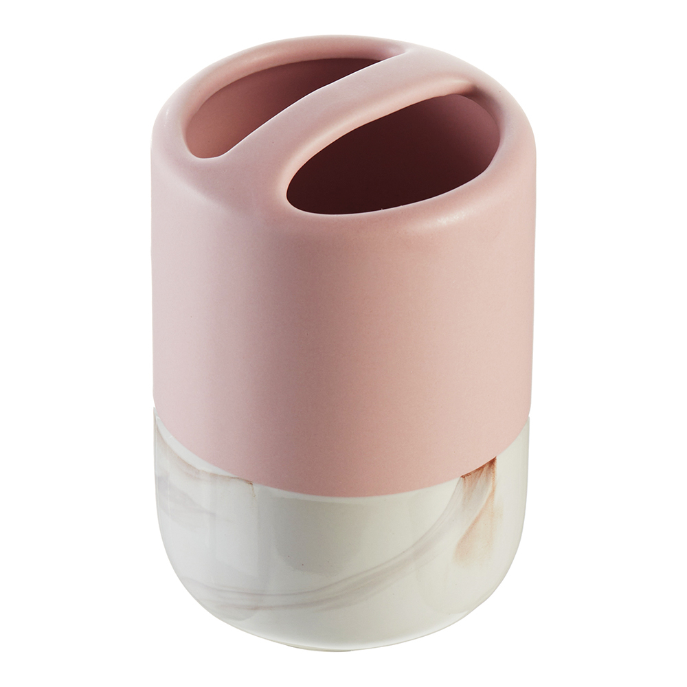 Стакан для ванной Fora Trendy настольный керамика розовый (FOR-TR042) стакан для ванной fora line настольный полирезин бежевый for ln042nat