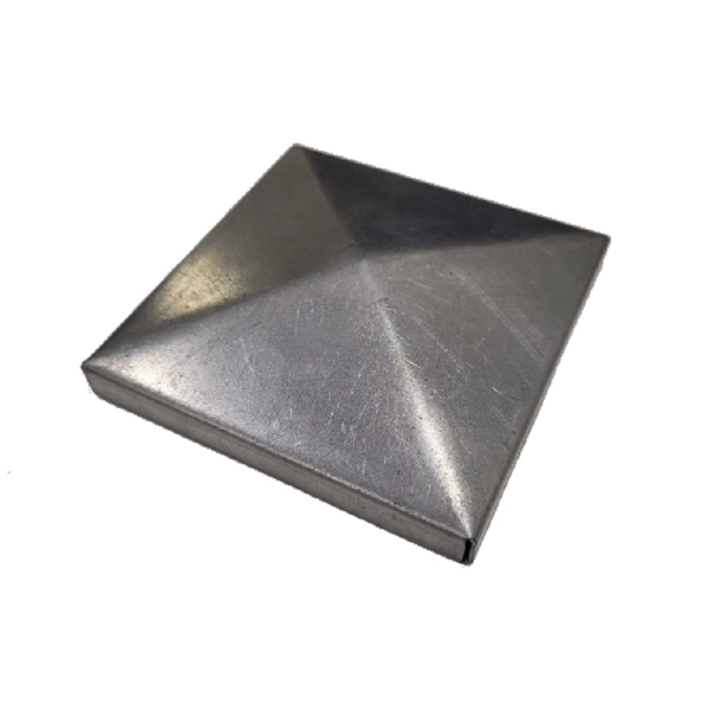 Навершие металлическое для столба 80х80 мм 0,03 м грунт черный