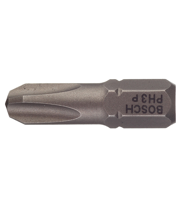 Бита Bosch (2607001515) PH3 25 мм (3 шт.) бита для заворачивания bosch рh2х50 мм extra hart уп 25шт