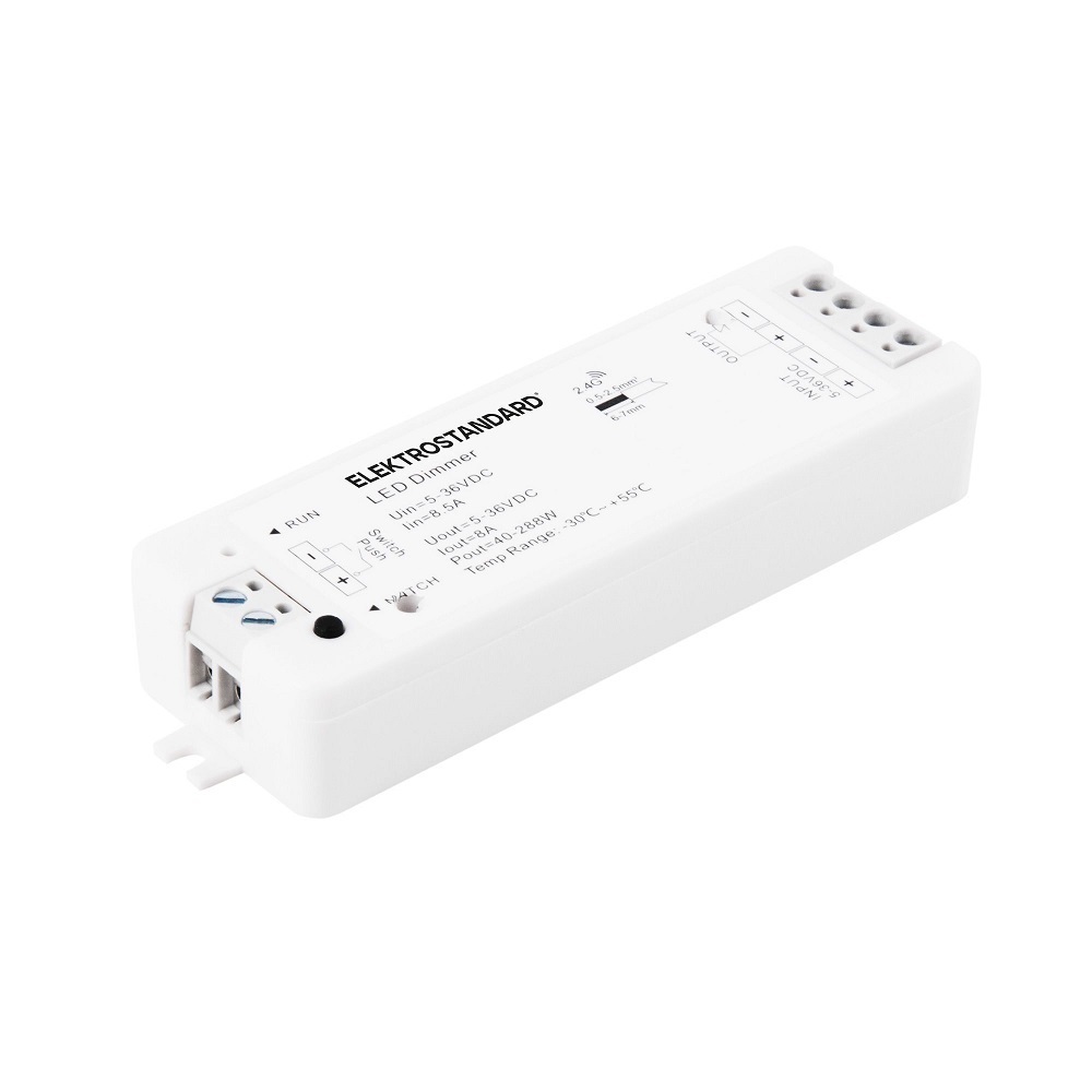 Контроллер умный для светодиодной ленты RGB Elektrostandard RC003 (a057644) 96/192 Вт 12/24 В IP20 curtis контроллер 1207b 5101 24v 300a