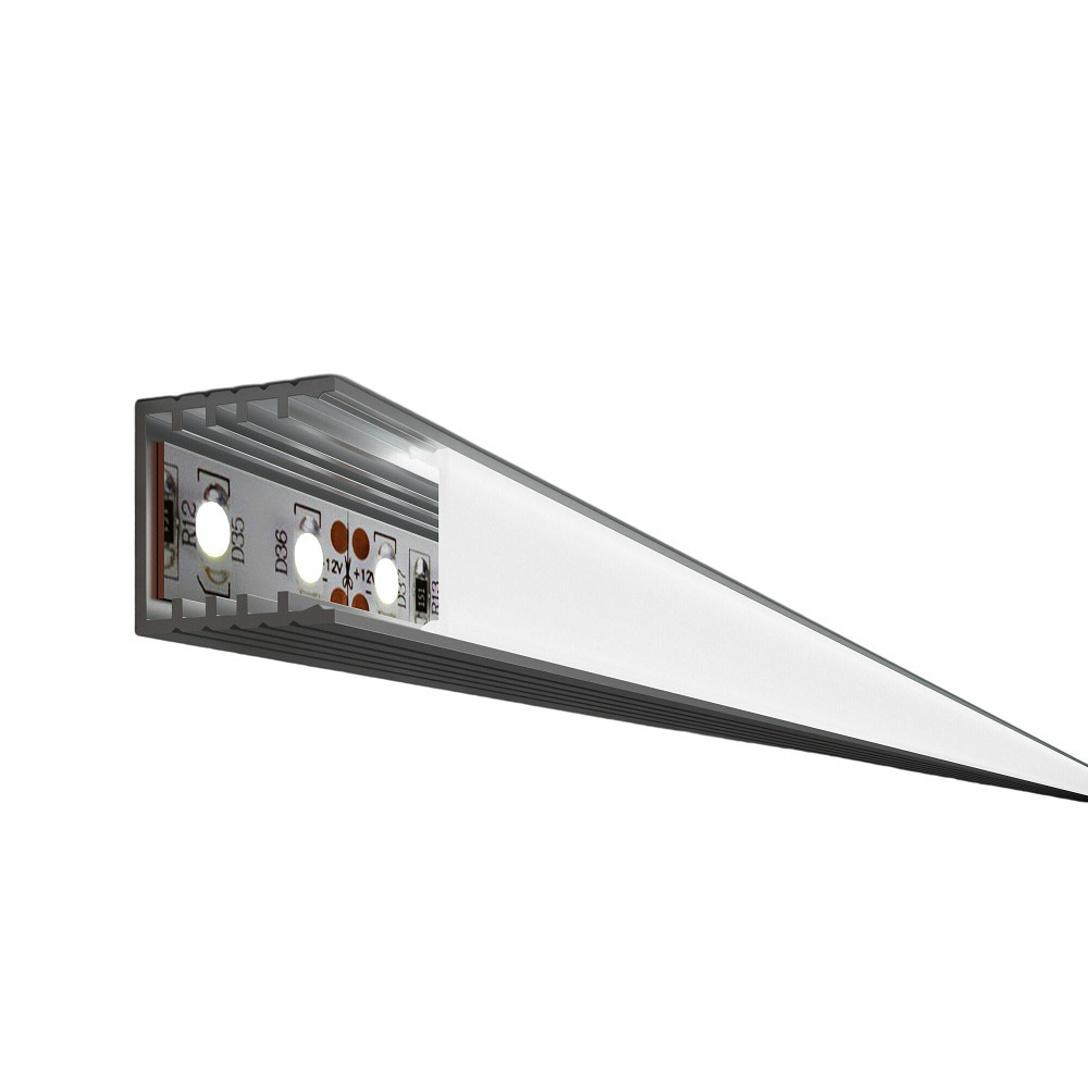 Профиль для светодиодной ленты Elektrostandard LL-2-ALP016 (a061361) 2 м прямой профиль для светодиодной ленты elektrostandard ll 2 alp006 a053620 2 м прямой