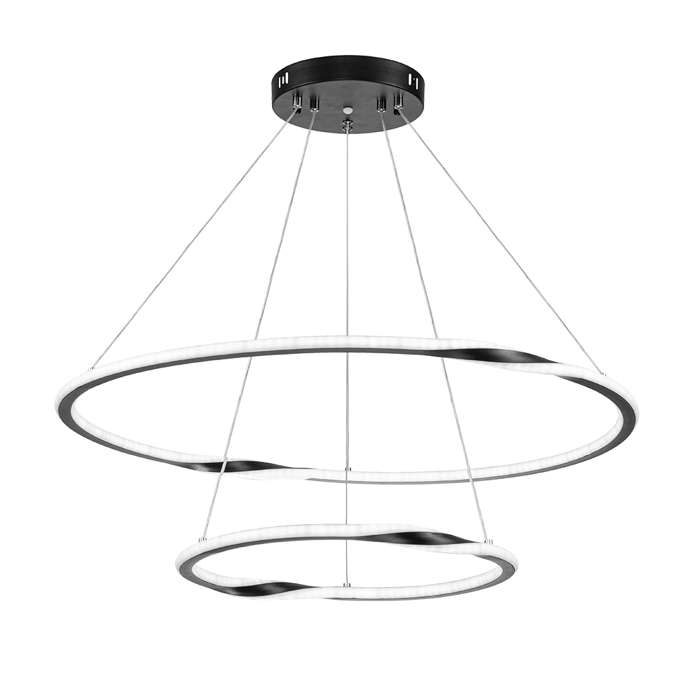 

Люстра светодиодная подвесная Arte Lamp Veritate 60 Вт 3000-5700К 10 кв.м (A2211SP-2BK)