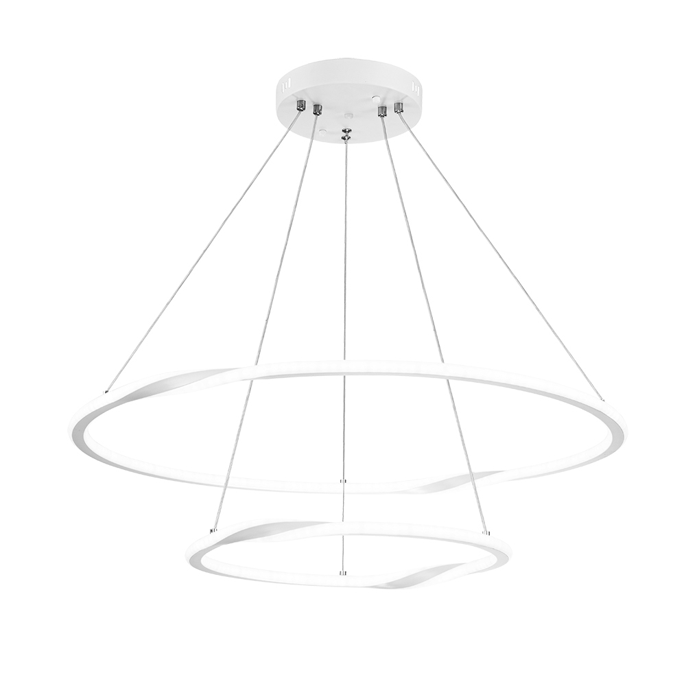 фото Люстра светодиодная подвесная arte lamp veritate 60 вт 3000-5700к 10 кв.м (a2211sp-2wh)