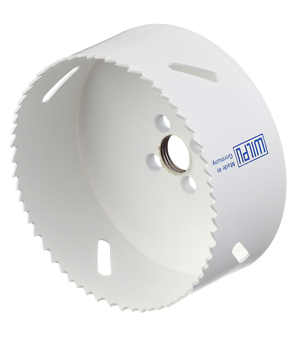 Коронка биметаллическая Wilpu (30102 00101) универсальная d102 мм крупный зуб