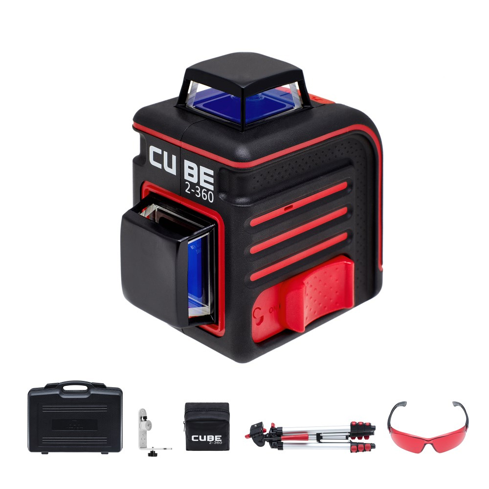 Уровень лазерный ADA Cube 2-360 Ultimate Edition (А00450) со штативом уровень лазерный ada cube professional edition а00343 со штативом