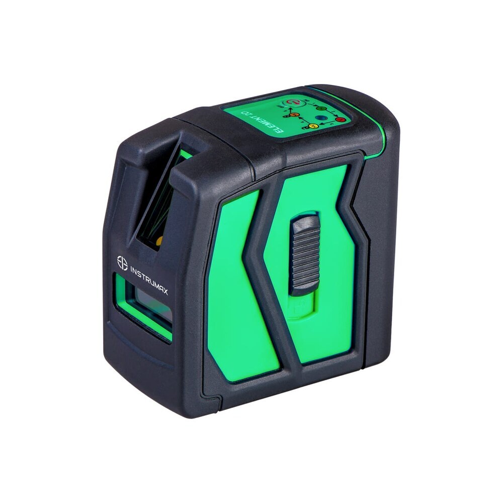 Уровень лазерный Instrumax Element 2D Green (IM0119) уровень лазерный тундра самовыравнивающийся подставка 2 луча очки зарядка кейс