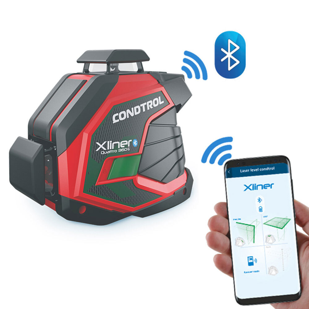 фото Нивелир лазерный condtrol xliner quattro 360g (1-2-310) со штативом