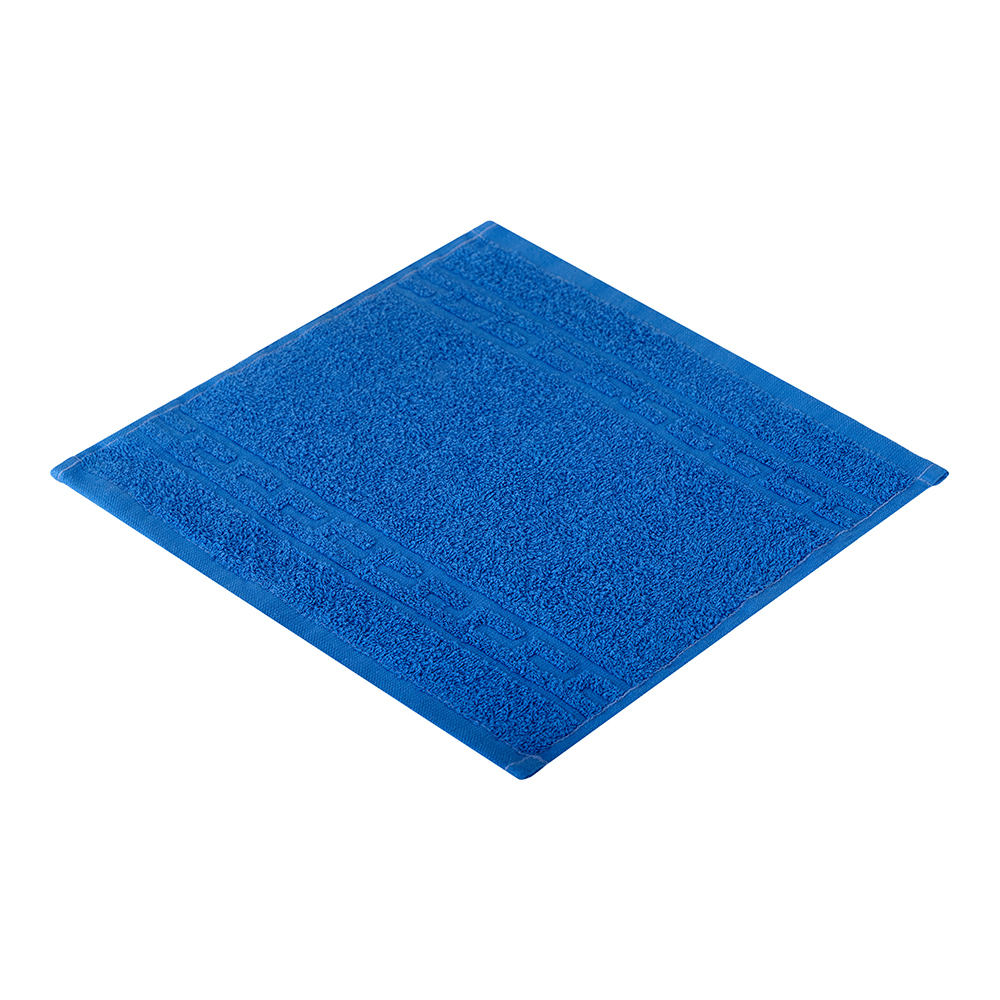 Полотенце махровое Belezza Ocean 30х30 см синее полотенце вафельное belezza пальмира 30х30 см голубой