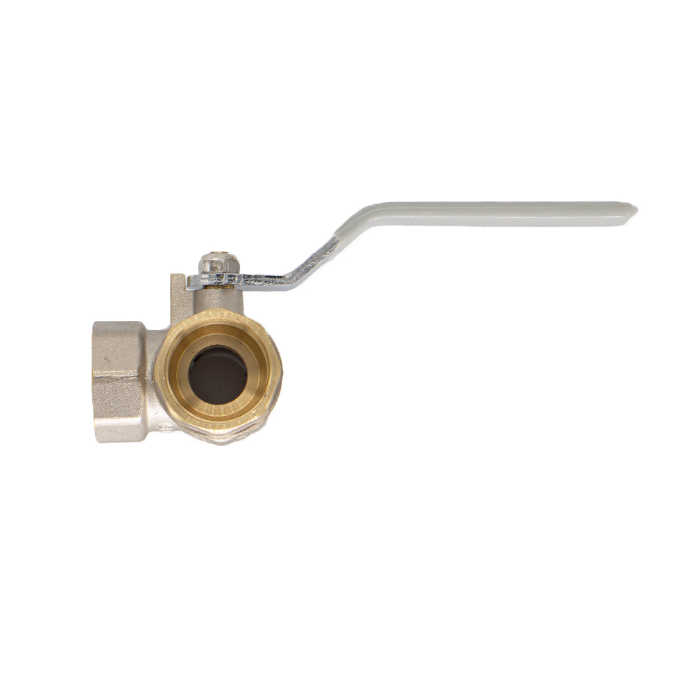 

Кран шаровой латунный СТМ Стандарт 1/2 ВР(г) х 1/2 ВР(г) ручка трехходовой (CW3FT012)